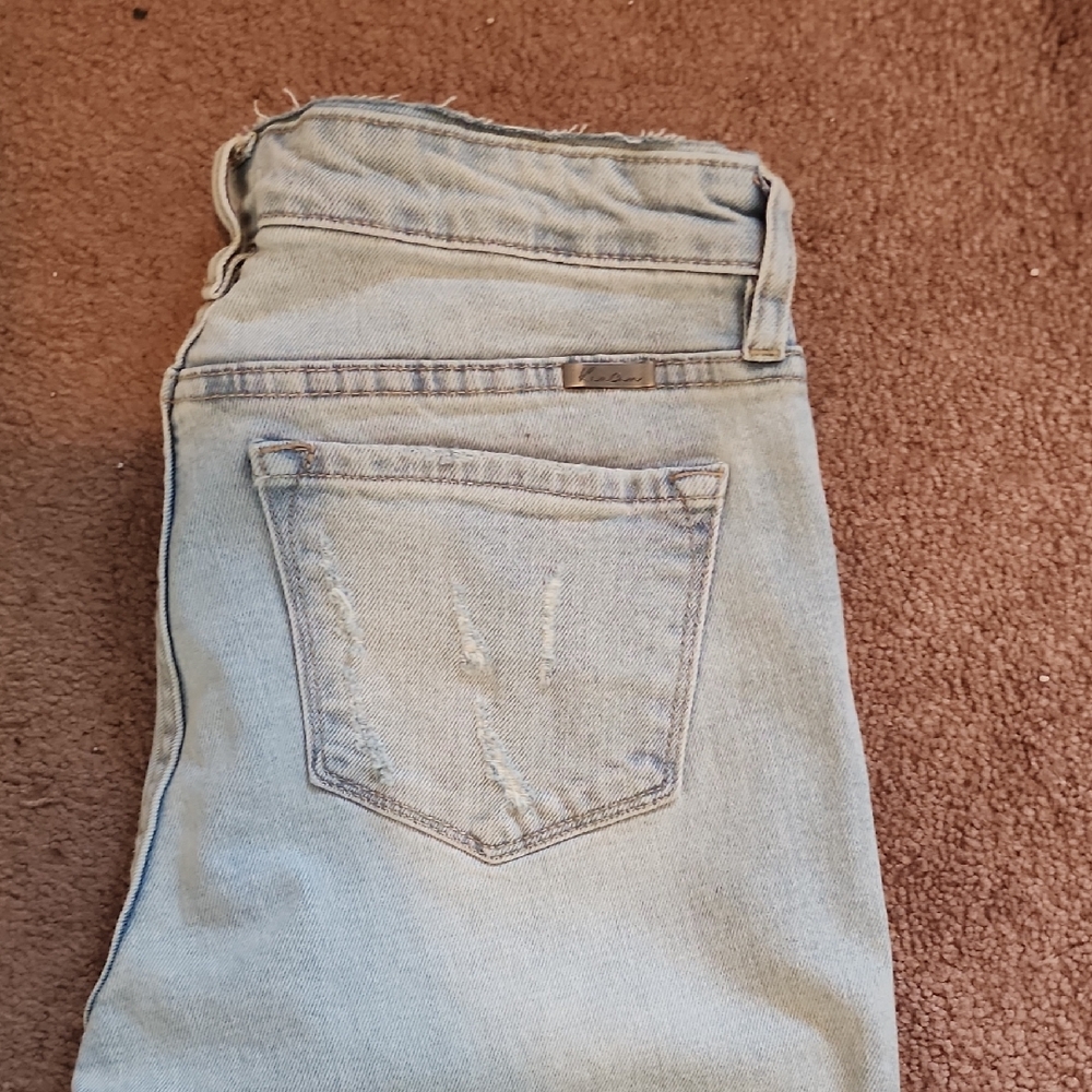 KanCan Light Blue Straight Leg Jeans